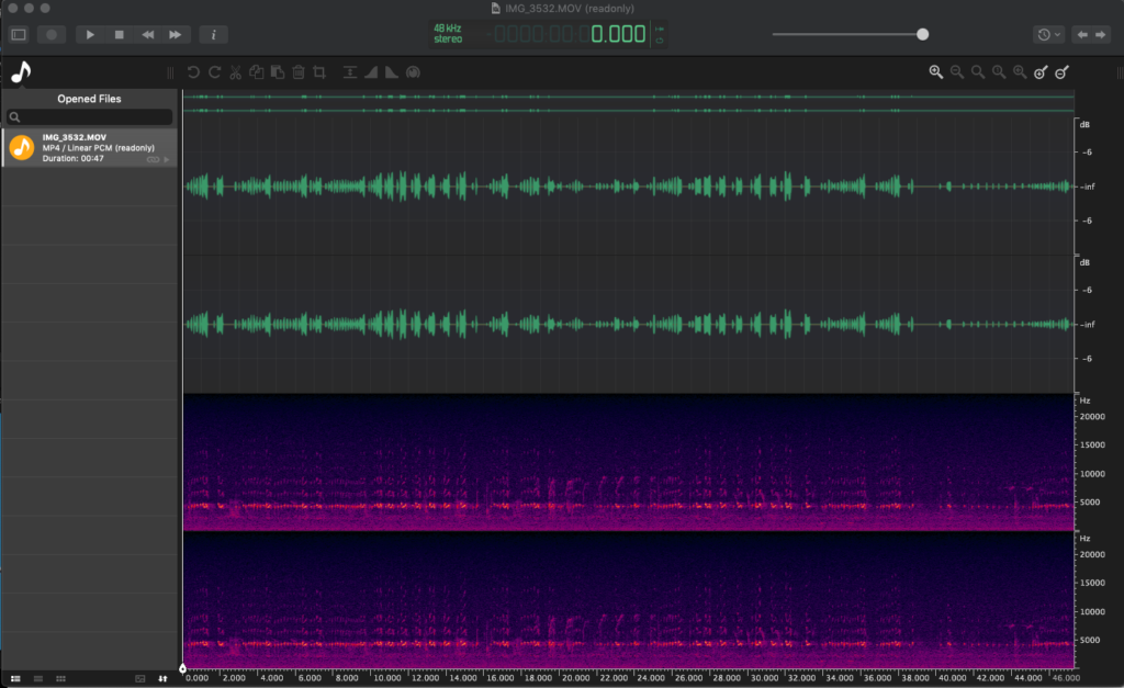 ocenaudio tutorial